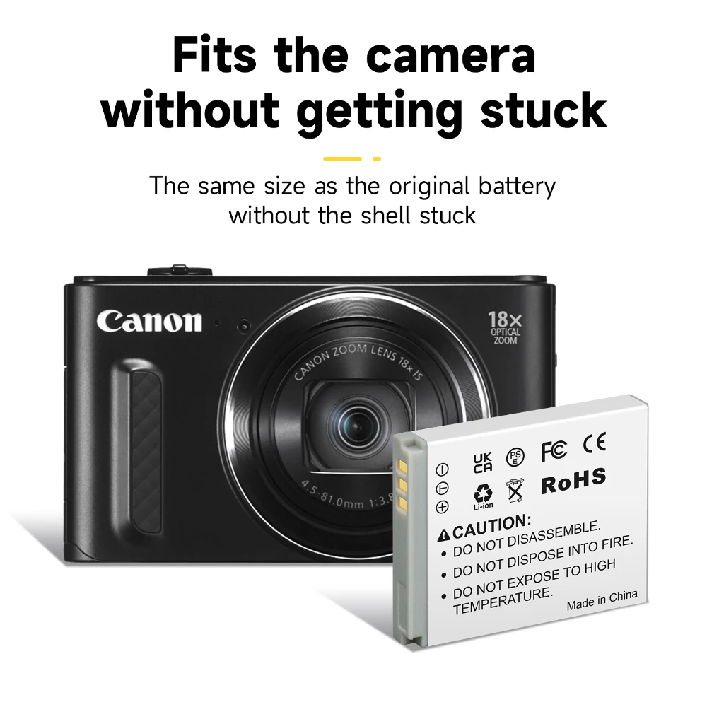 Аккумулятор для камеры Canon PowerShot D30 D10 S120 S90 SX700HS SX280HS IXUS210 SD35001S