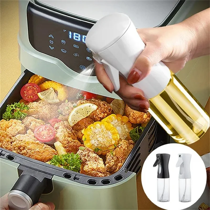 

Кухонный диспенсер для масла, 200 мл, бутылка-распылитель для приготовления пищи, уксуса, распылитель для барбекю, кухонные аксессуары