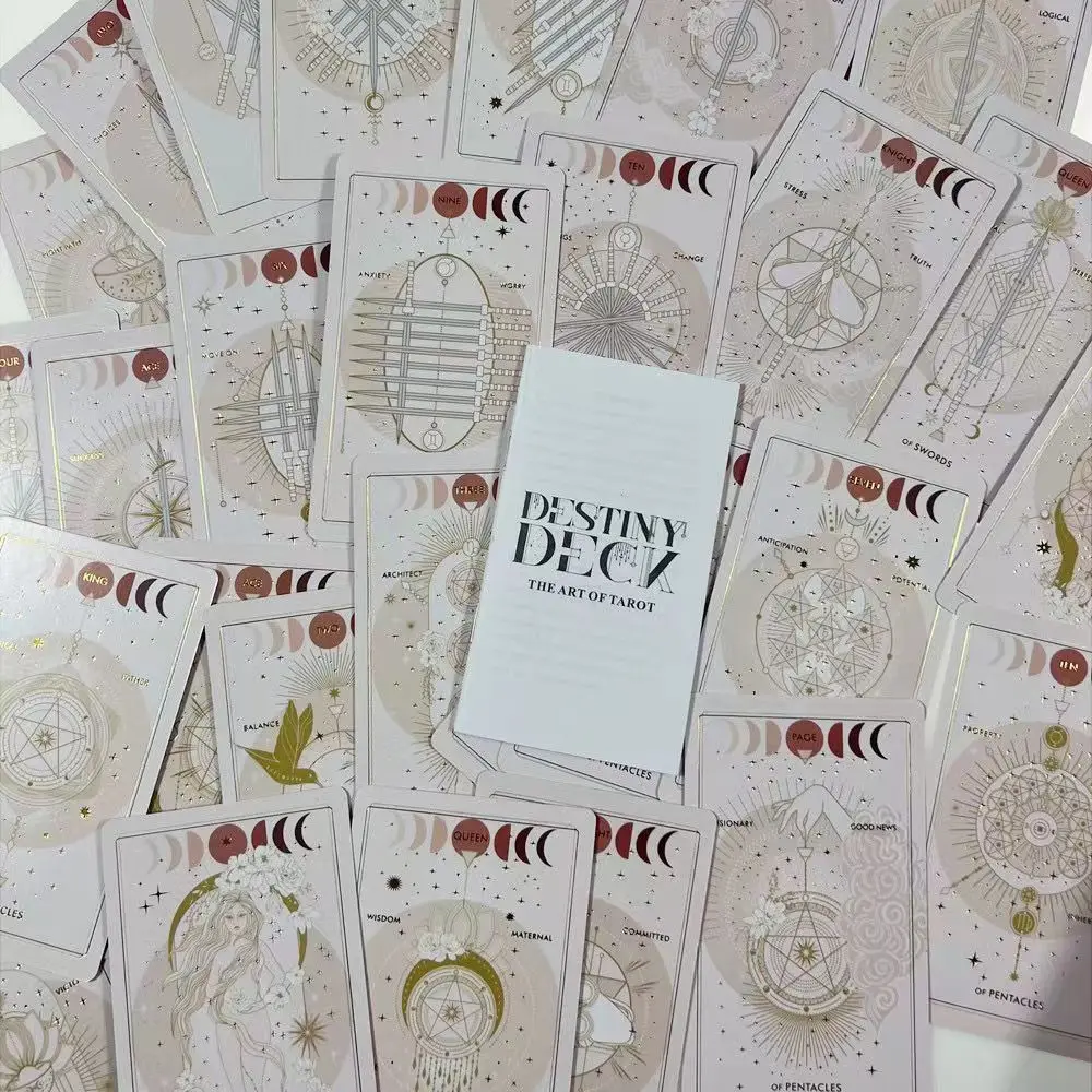 12*7 cm The Destiny Deck Tarot Cards