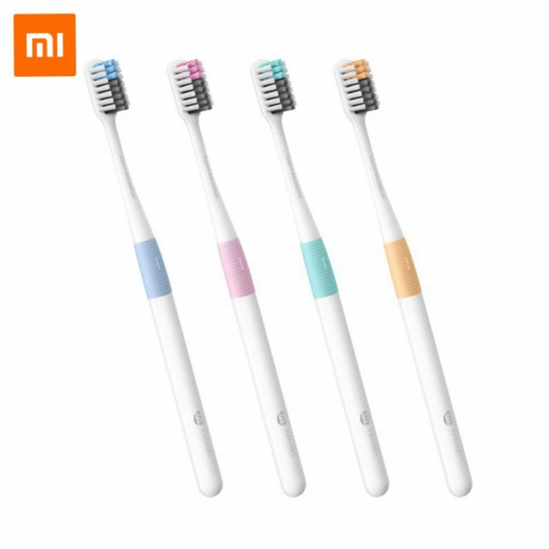 

Xiaomi 4 Colors DoctorB Toothbrush Bass Method Sandwish-bedded Better Brush Wire Deep Cleaning Toothbrush For Mijia Smart Home