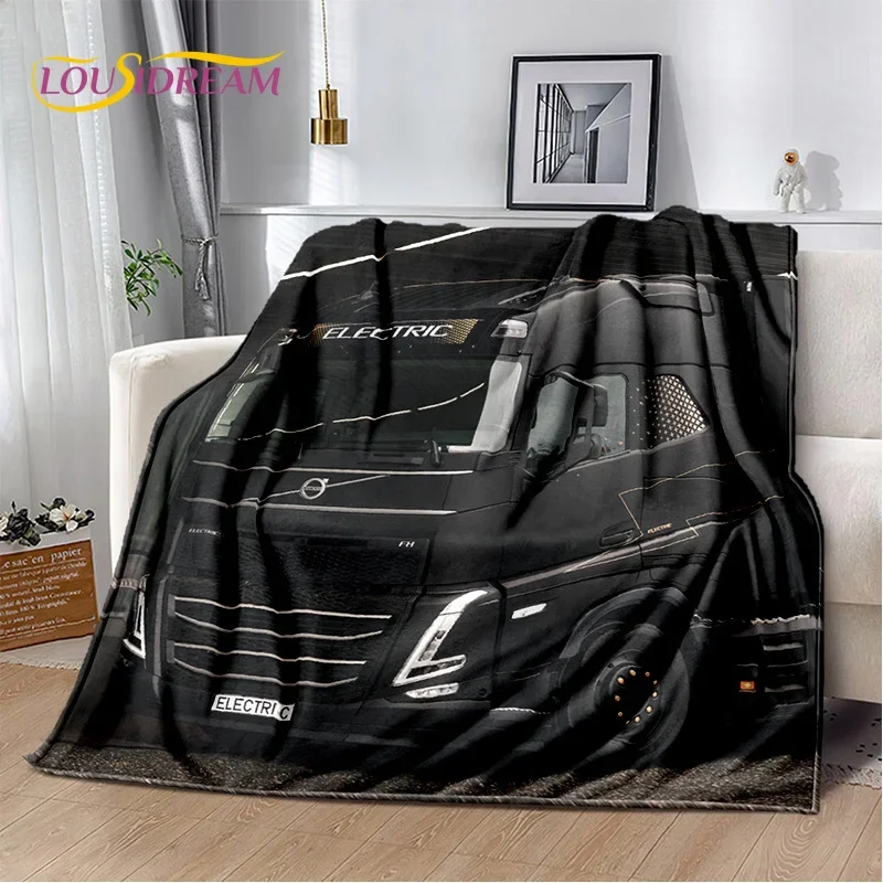 

LOUSIDREAM Фланелевое одеяло с 3D принтом Volvo