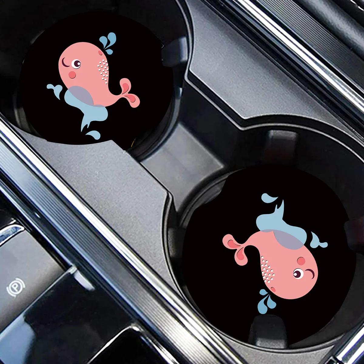 

2 шт., силиконовые подставки для стаканов, 2,75 дюйма