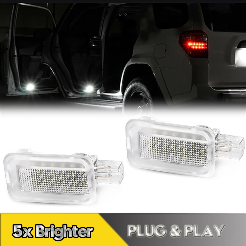 

2x LED Door Light Step Lamp Courtesy Light Assembly for Subaru Forester Outback Legacy XV Tribeca