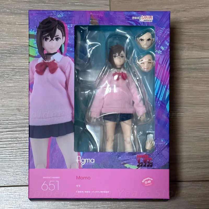 Фото Коллекционная аниме-фигурка GSC Dan Da Dan Max Factory Figma Аясе Момо, 14 см, 1/12, подвижная кукла, украшение, подарок №1