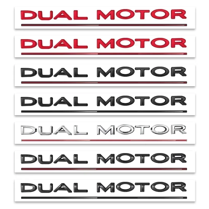 1 шт. 3D двойной мотор с подчёрными буквами для стайлинга автомобиля