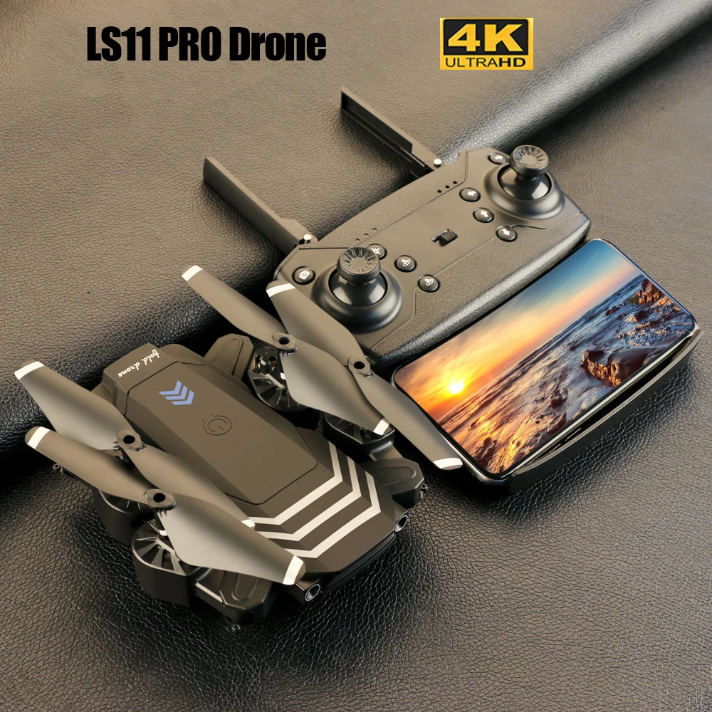

LS11 RC Drone PRO With 4K HD Camera WIFI FPV Hight Holding Mode One Key Return Foldable Quadcopter Dron Gifts