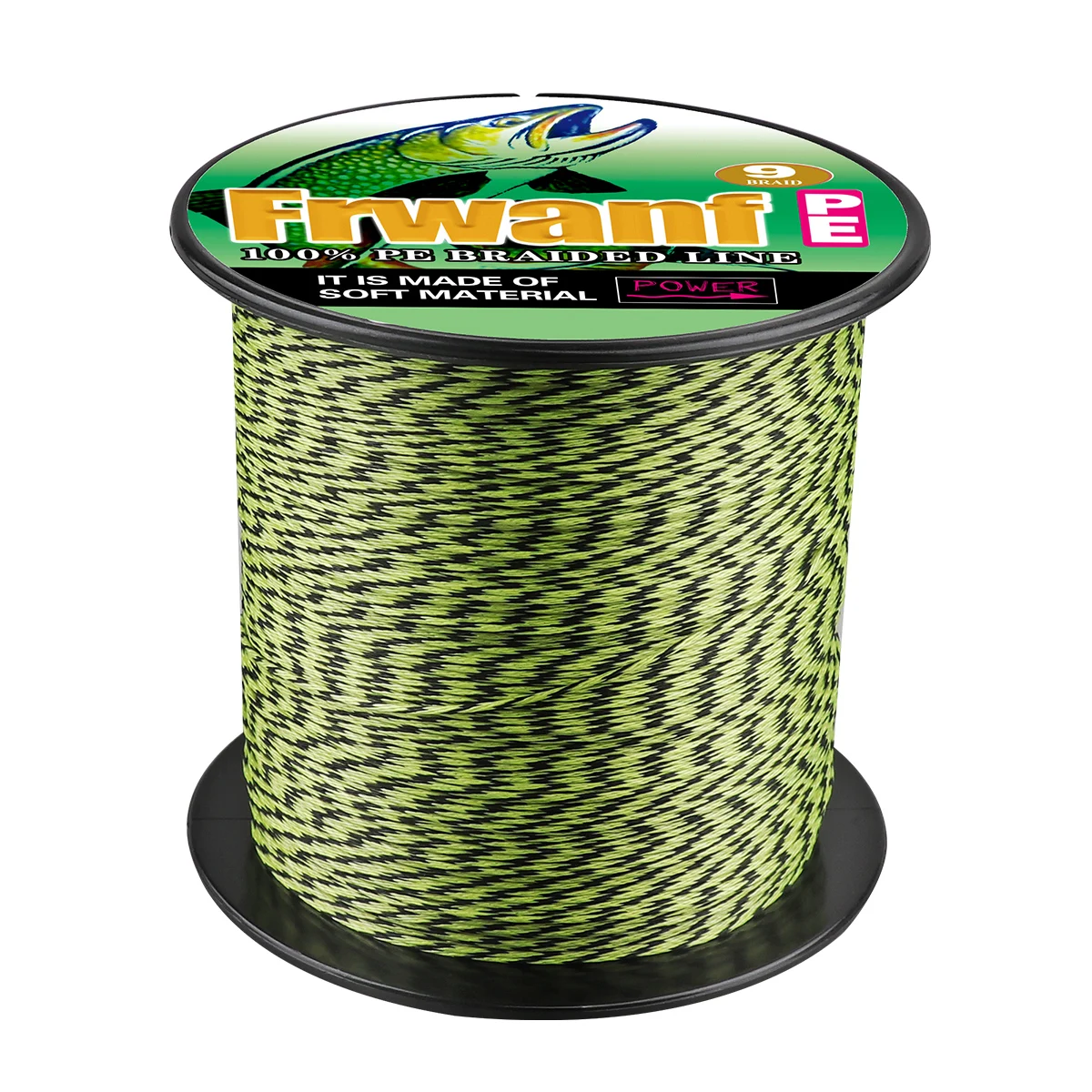 Плетёная рыболовная леска 9 нитей 500 м 1000