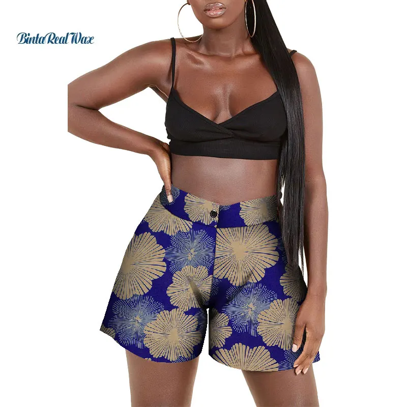 

New Fashion Summer African Skirts for Women Bazin Riche Ankara Print Mini Skirt for Sexy Lady Lovely African Skirt WY8695