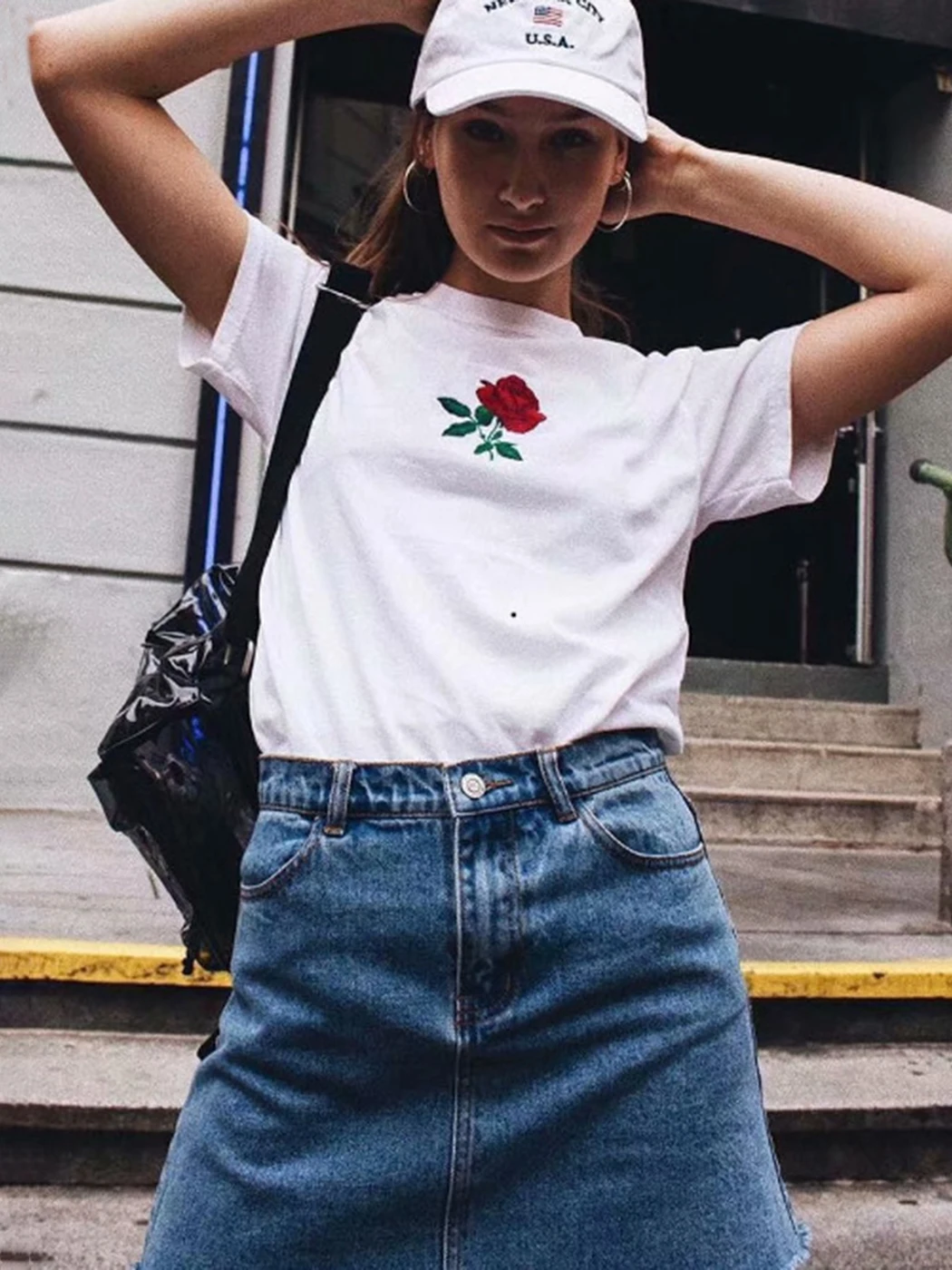 

Женская Винтажная футболка с вышивкой «пиратское любопытство», летняя хлопковая Мягкая футболка с круглым вырезом и коротким рукавом, улич...