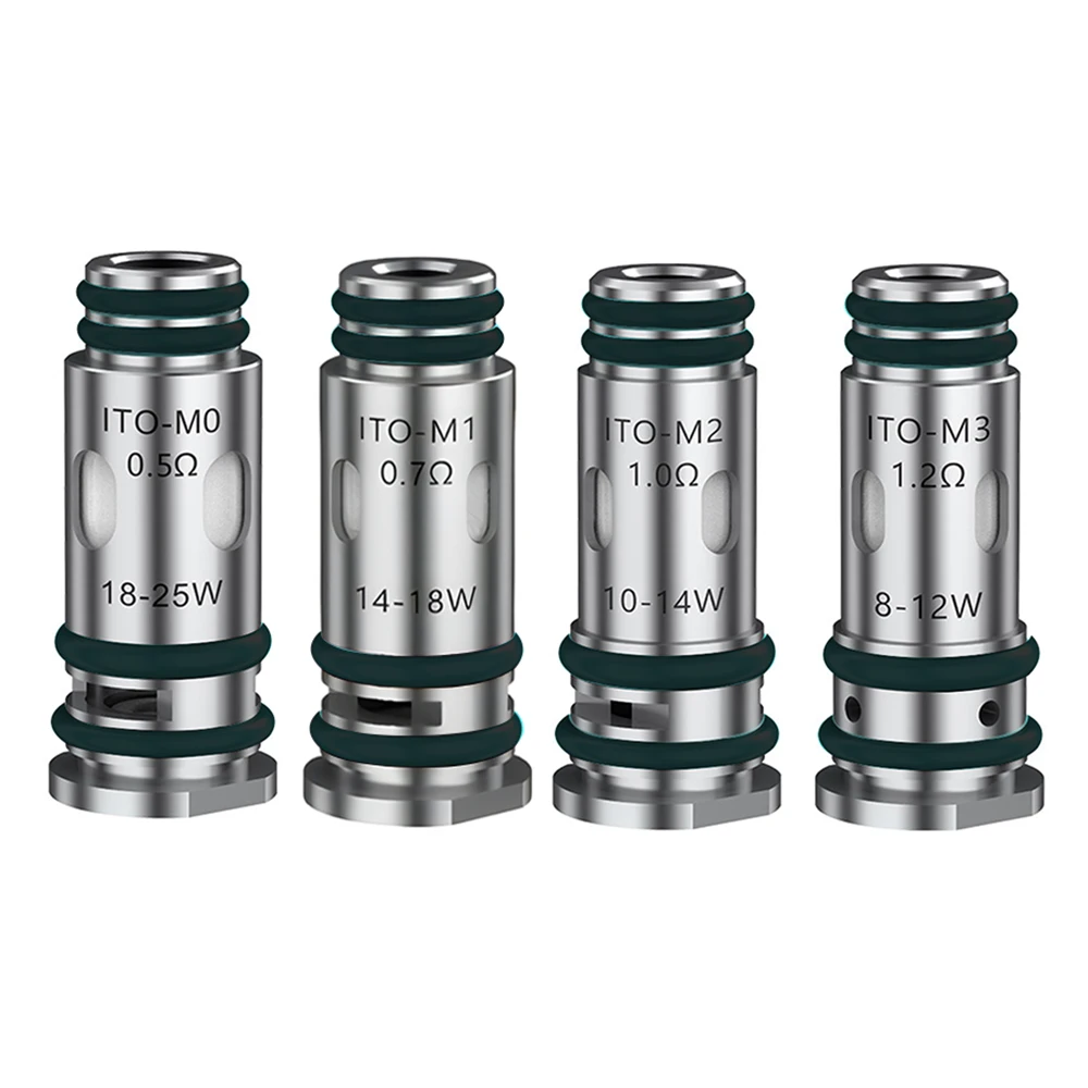 Oem Ito Spule M0 M1 M2 M3 0,5 Ohm 1,0 Ohm Mesh Spulen Für Ito System Patrone Ito X Doric 20 Drag Q Kit