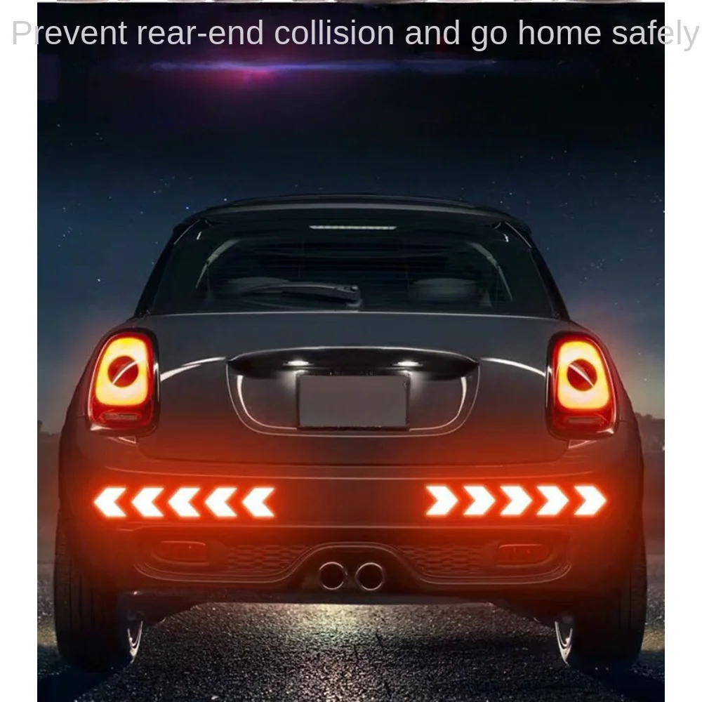 

12 шт./набор, светоотражающие наклейки на багажник автомобиля