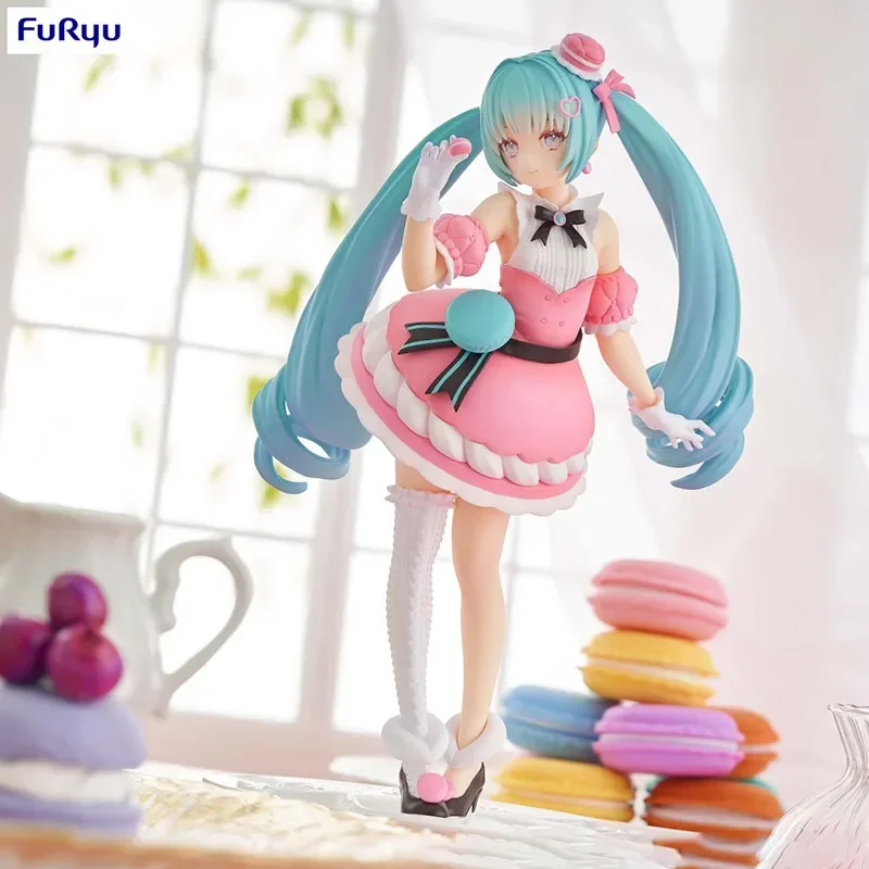 Оригинальный запас FuRyu Exc∞d, креативная фигурка SweetSweets Series Hatsune Miku Piapro, персонажи, ПВХ, экшн-фигурка, аниме-модель, игрушки (art.: 3920ca61bce28) - 3920ca61bce28