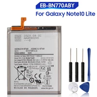 replacement battery for samsung galaxy note10 lite eb bn770aby rechargeable phone battery 4500mah