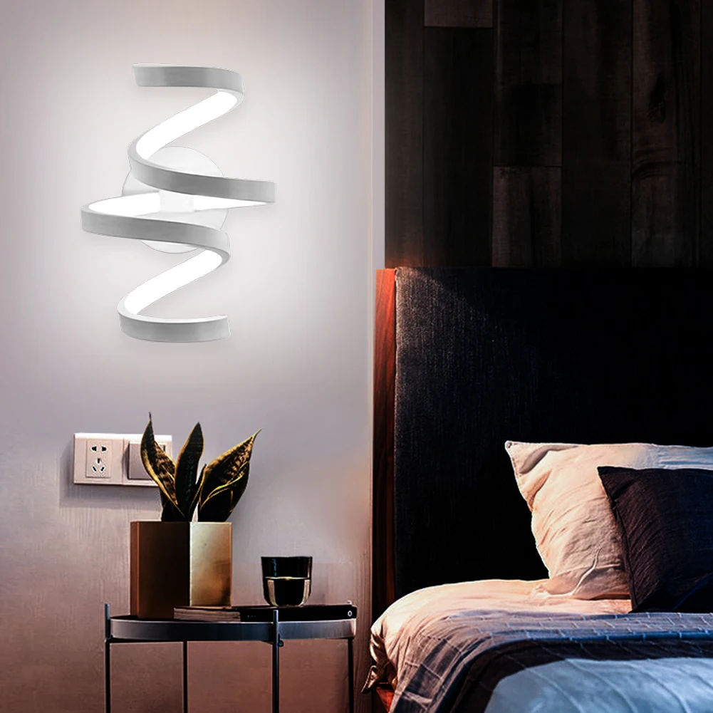 

Indoor Bedroom Bedside Decoration Lighting Bedside Aisle Lighting Bedroom Stairs Decorative Art Lamp 85-240V LED Wall Light