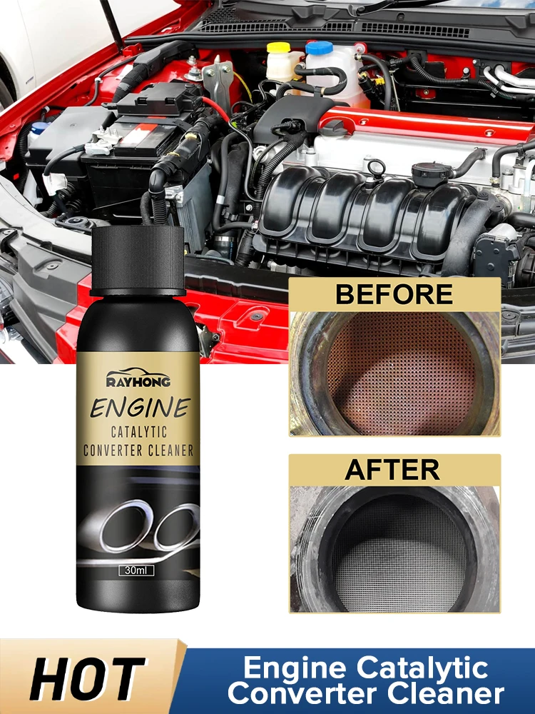 

Engine Catalytic Converter Cleaner Automotive Exterior Parts Polishing Vehicle Catalytic Promotion Engine Booster Cleaning Agent