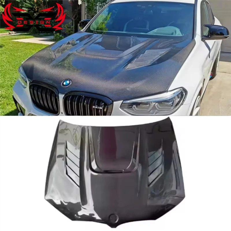 Капот из углеродного волокна в стиле AE для BMW X4M F98 X3M F97 G01 G02 G08