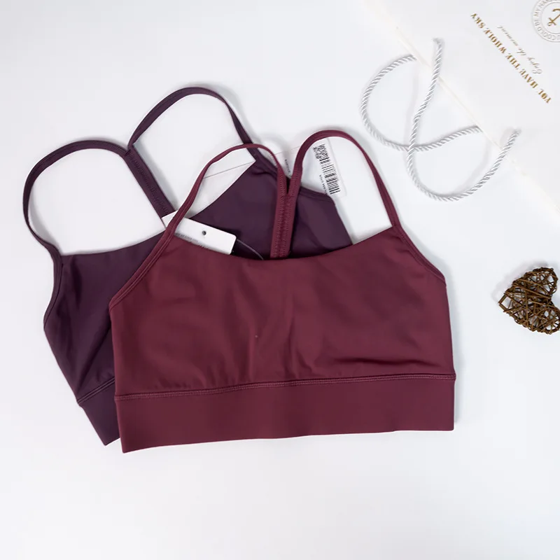 Women NWT Sports Bras Breathable Sports Underwear Jogging Padded Gym Women Suspenders Vest Running Lingerie Custom Logo