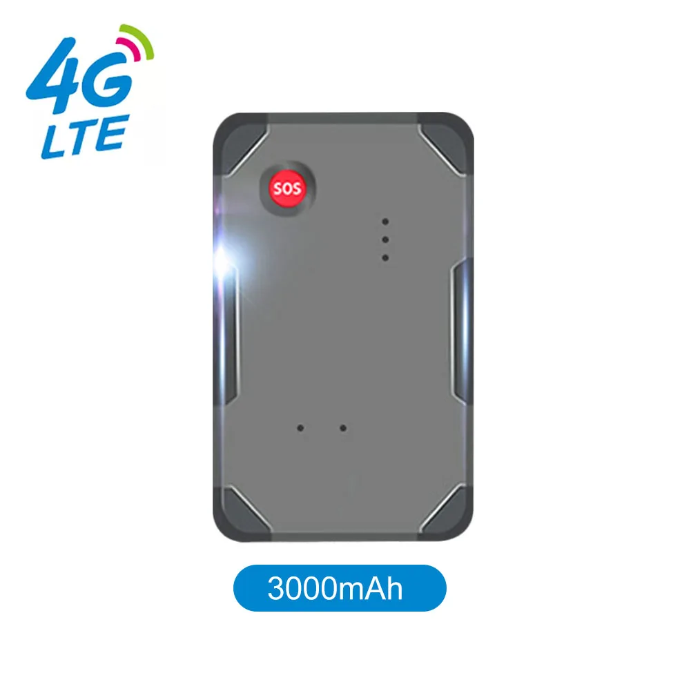 

Мини-GPS-трекер для автомобиля, 3000 мАч, 4G