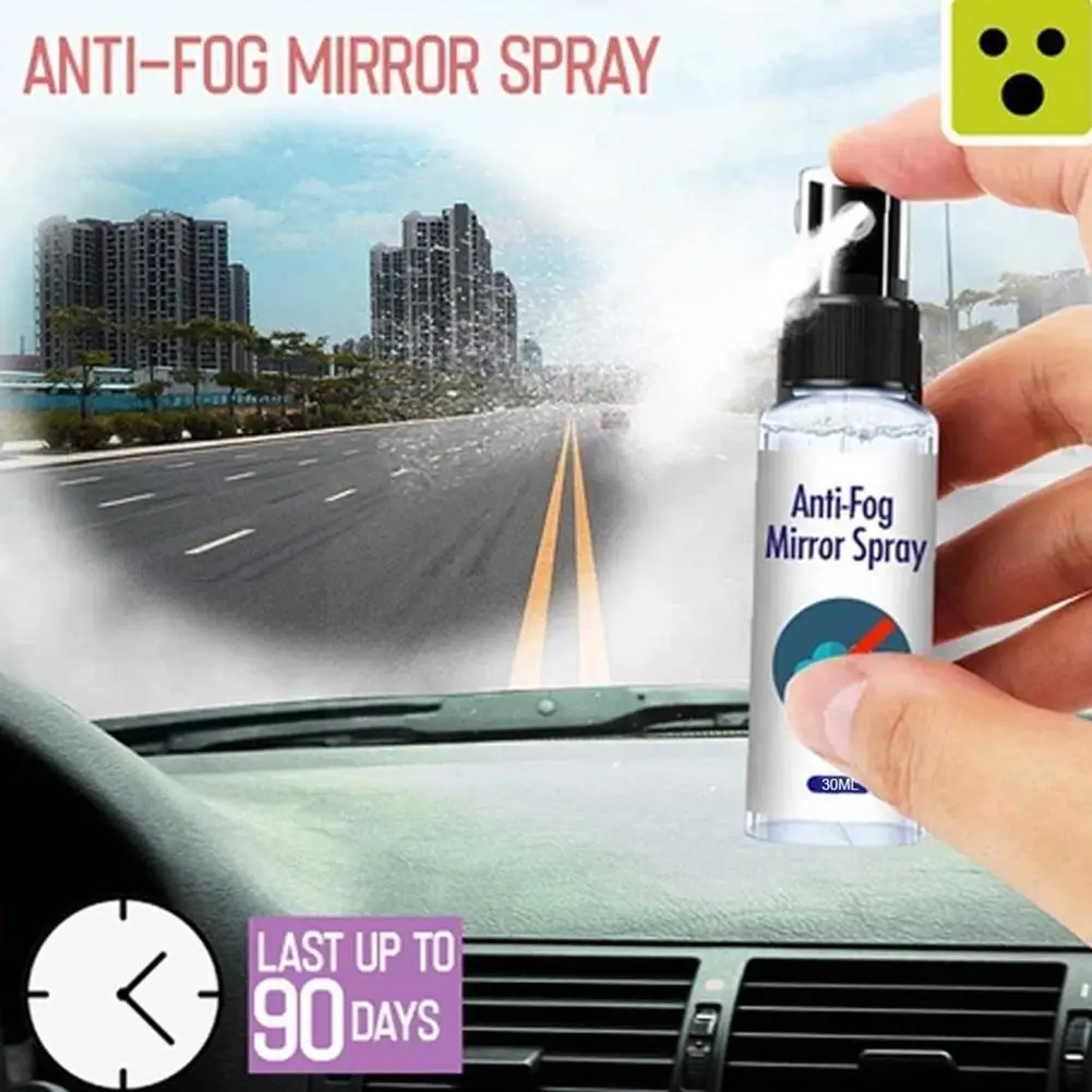 

Automobile Antifogging Agent Fog Spray Agent For Glass Front Window Mirrors Antifogging Agent Glasses Helmet Defogging S3I7