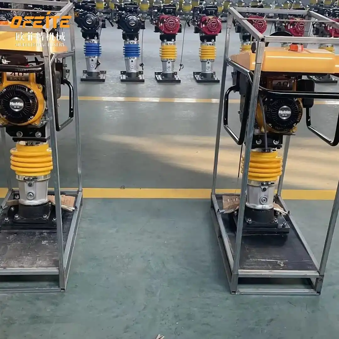 5 л.с. динамический портативный компактор заземляющий трамбомер ручной