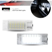 2pcs for bmw 5 series f10 lci m5 f11 f07 lci 2012 up led courtesy light footwell lamp car interior ambient foot well lights
