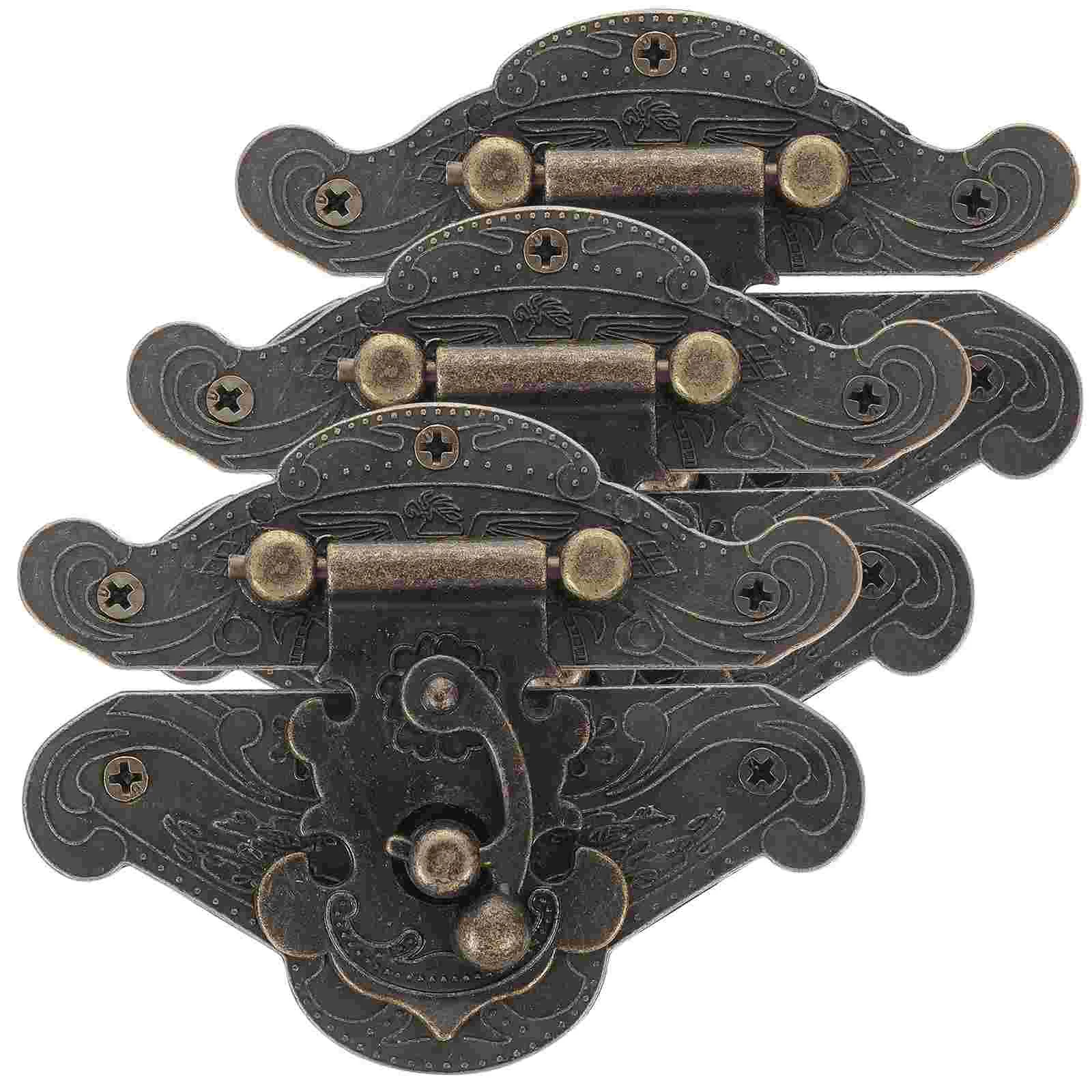 3pcs Right Hasp Swing Hasp Case Box Hasp