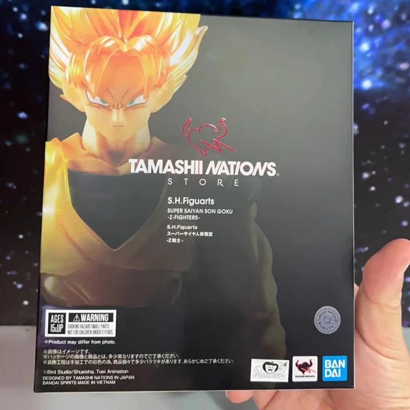 Новый хит Bandai Dragon Ball Z Tamashii Nations Store S.H.Figuarts Super Saiyan Son Goku Soldier Model Toys
