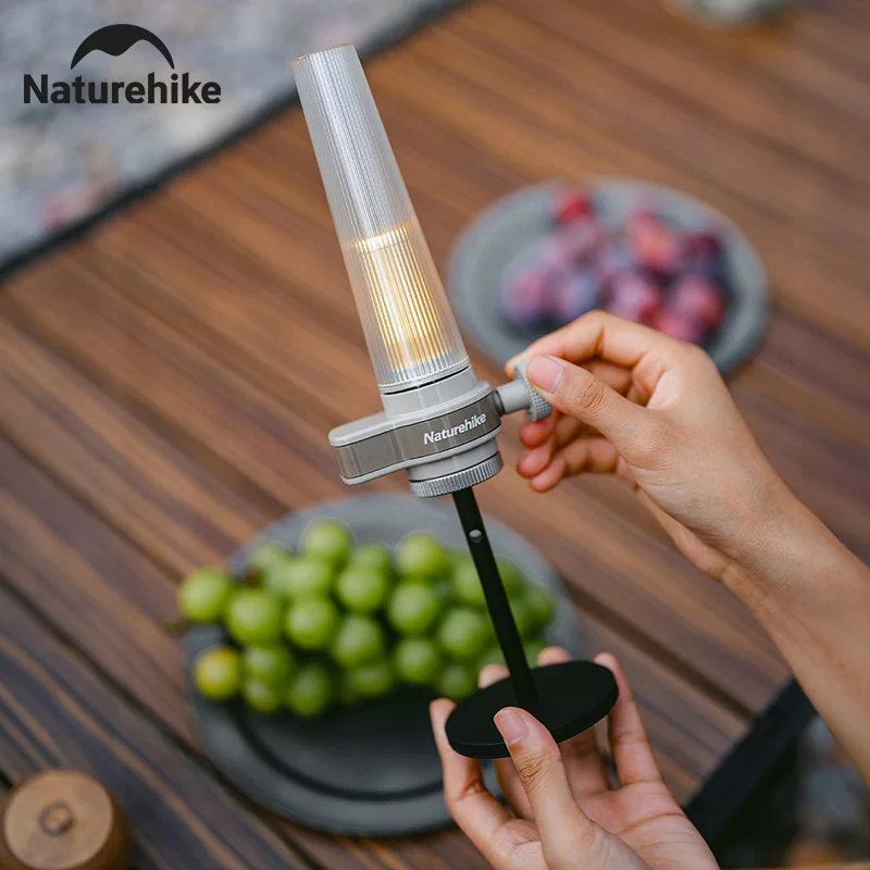 Портативный походный светильник Naturehike водонепроницаемый фонарь в виде свечи для