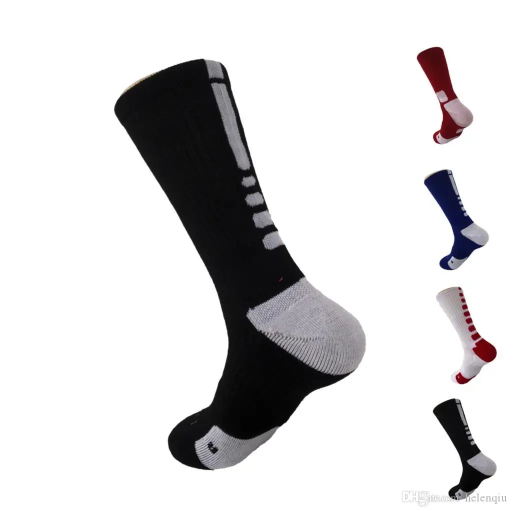 

Socks USA Professional Elite Basketball Terry Long Knee Athletic Sport Men Fashion Compression Thermal Winter