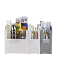 office document file storage box desktop book magazine stationery organizer rack with labels office study sundries storage box