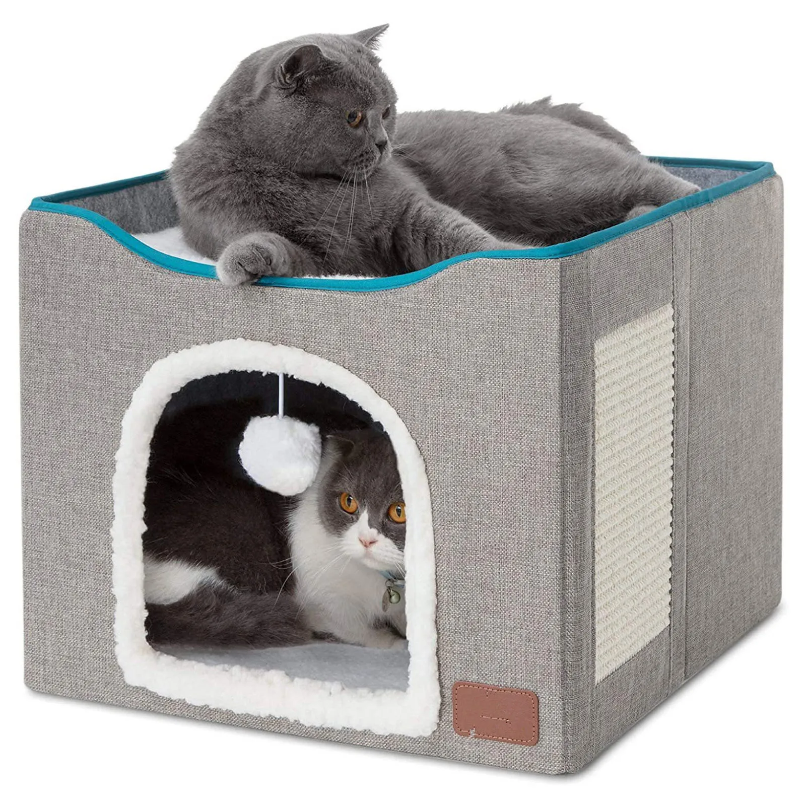 

Cute Cat Kennel Winter Warm Fully Enclosed Comfortable Sleeping House Pumpkin Cat Nest Leisure Pet Bed Supplies Pet Items