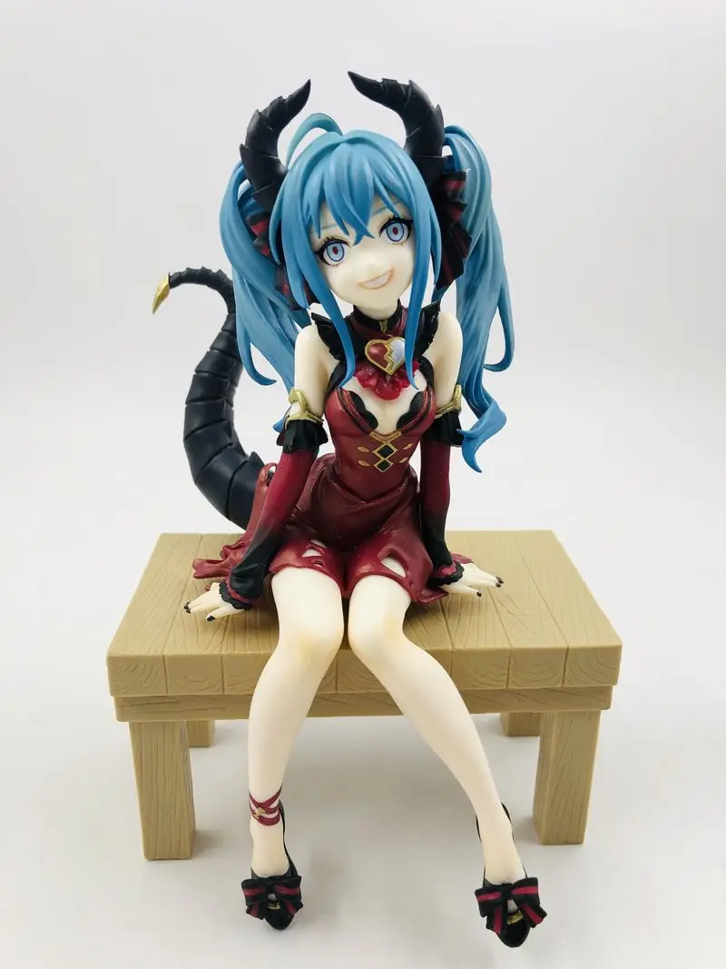 

New Original Furyu Vocaloid Hatsune Miku Villain Little Devil Noodle Stopper Pvc Action Figure Model Doll Toys Birthday Gift