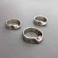 creative mobius number rings for women men old twisted design ring wedding infinite love ring vintage charm jewelry gifts