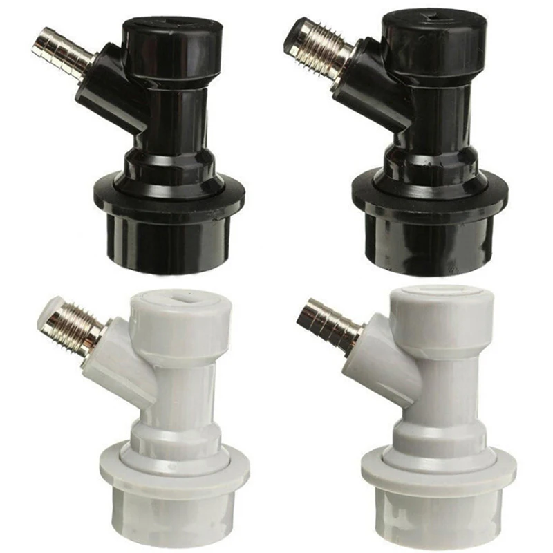 

1PC Stainless Steel+Plastic Gas/Liquid Ball Lock Corny Beer Keg Connector Dispenser For Cornelius Style HomeBrew Bar Accessories