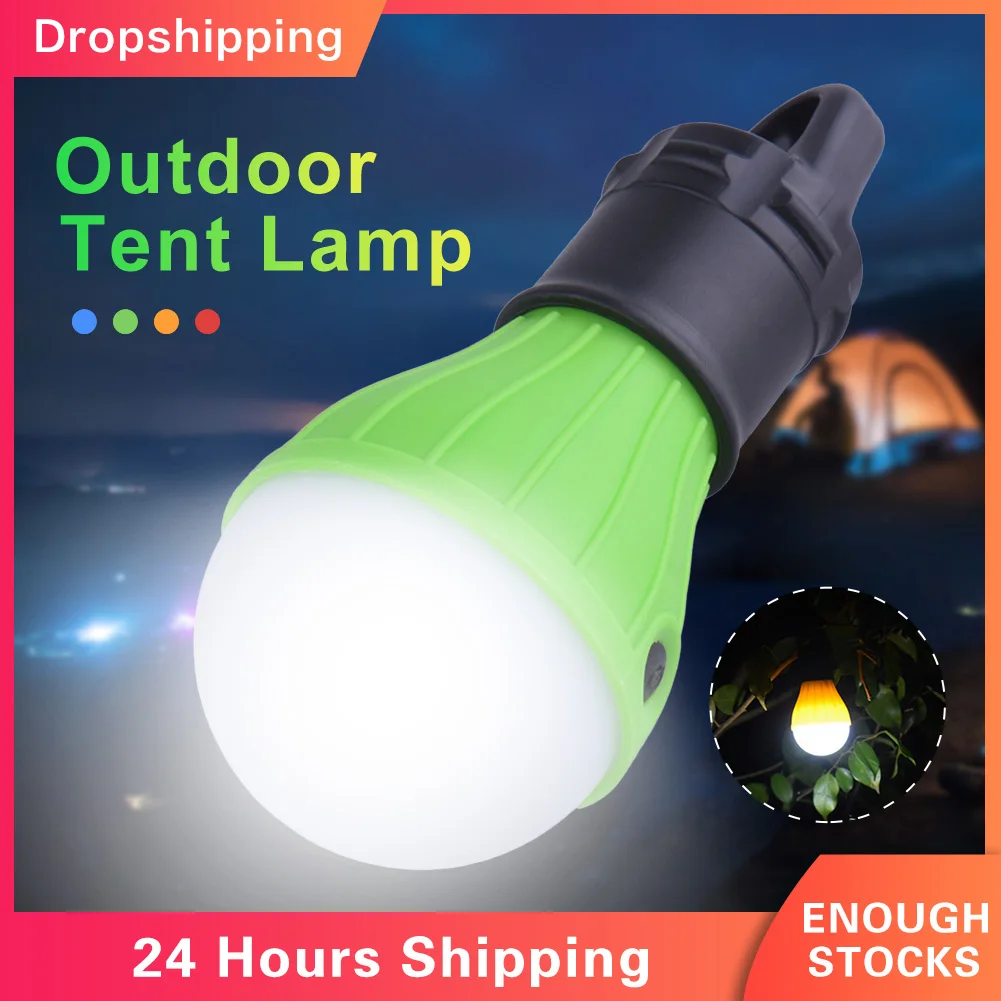 

Hanging Waterproof Camping Lights LED Mini Tent Light Outdoor Fishing Party Soft Light Home Emergency Lantern Night Light