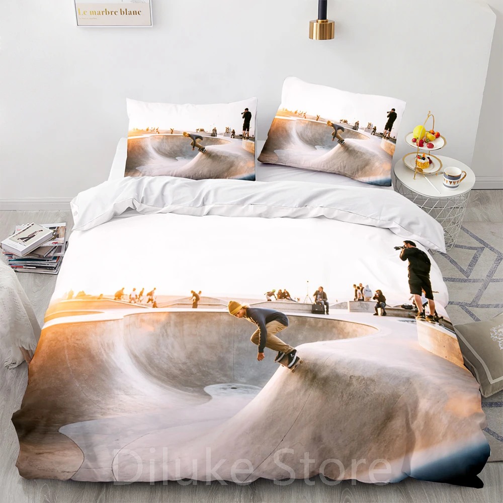 Комплект постельного белья для экстремального спорта односпальный двуспальный