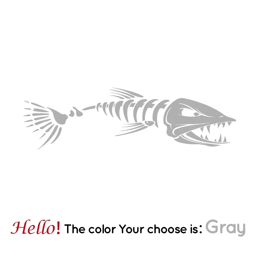 

Наклейки в виде рыбьих костей для лодки, наклейка для кузова двигателя, декоративная наклейка для круиза, фотообои, наклейка для автомобиля