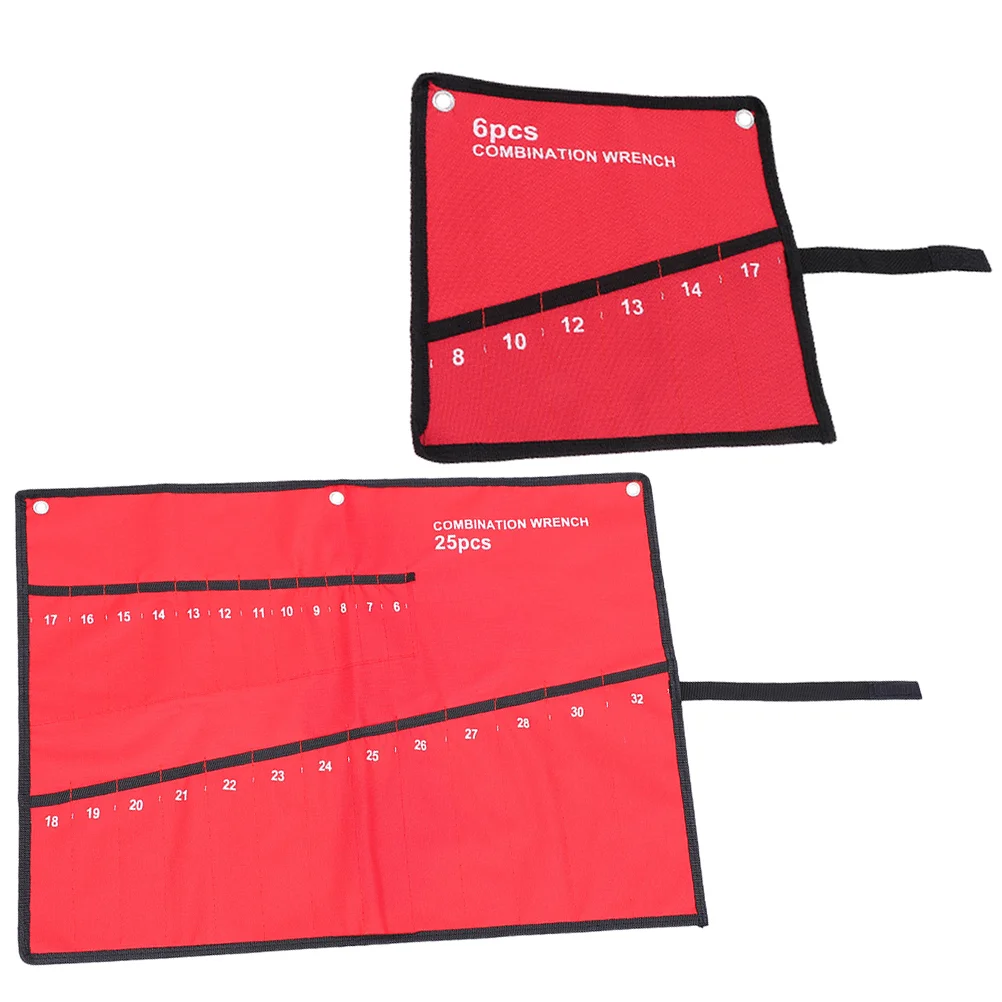 2 шт. отвертка для инструментов холщовый чехол органайзер гаечных ключей