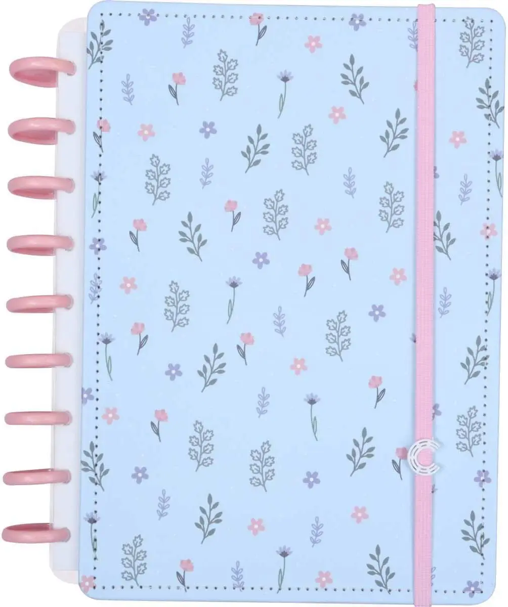 

2023 Planner Médio Blue Garden 190x255 mm 78 Folhas Multicor CIMD3102 notebooks com frete grátis