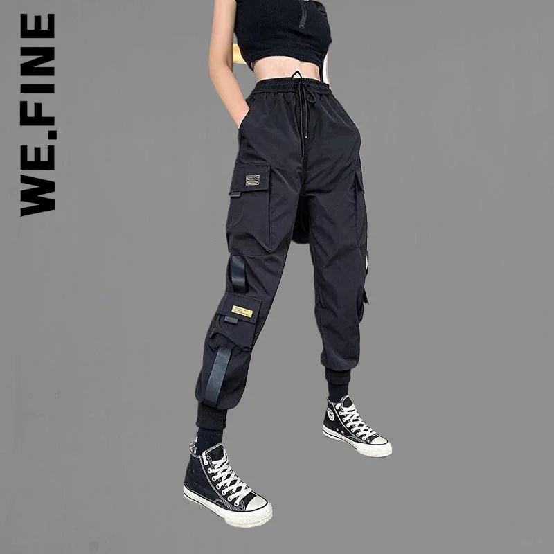 

Брюки женские Мешковатые широкие с эластичным поясом, на резинке