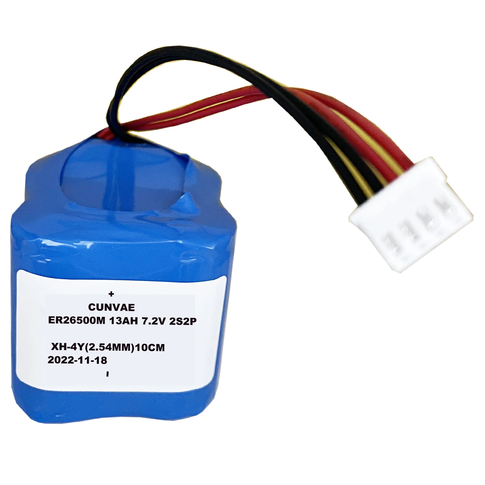 

100 Pack C Lithium Battery Li-SOCl2 Batteries ER26500M 7.2V 26500M For Smart card counters (water, electricity and gas counters)