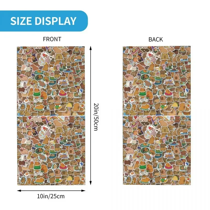 Симпатичная гигантская Кави коллаж воротник гетры для женщин мужчин