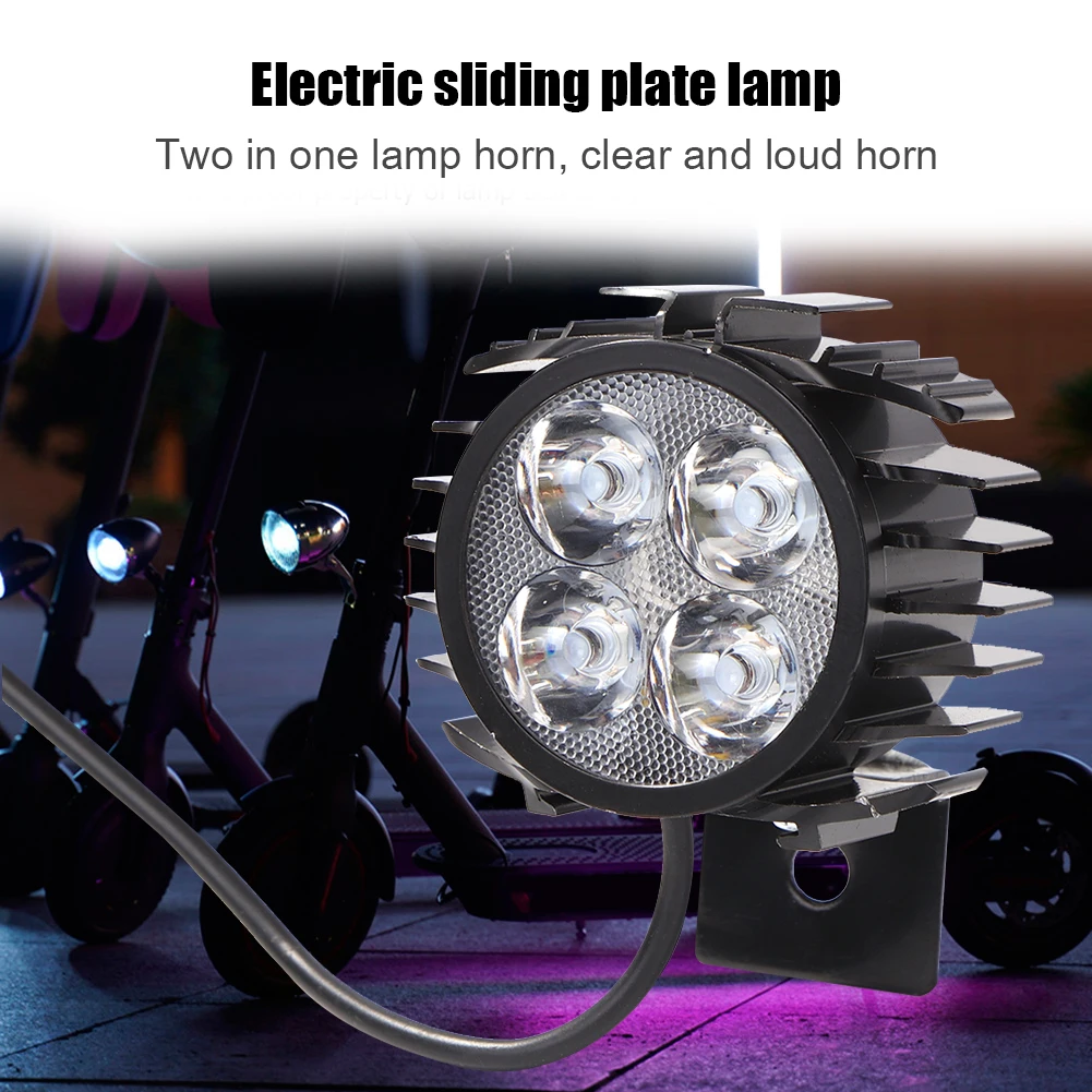 

Велосипедный фсветильник складной алюминиевый, 4 светодиодный, 12 Вт, водонепроницаемый