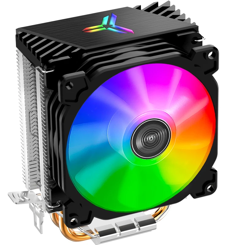 

JONSBO CR-1200 2 Heat Pipe Tower CPU Cooler With 92cm Cooling Fan Colorful Streamer Light Effect For Intel 775 115X AMD AM4 AM3