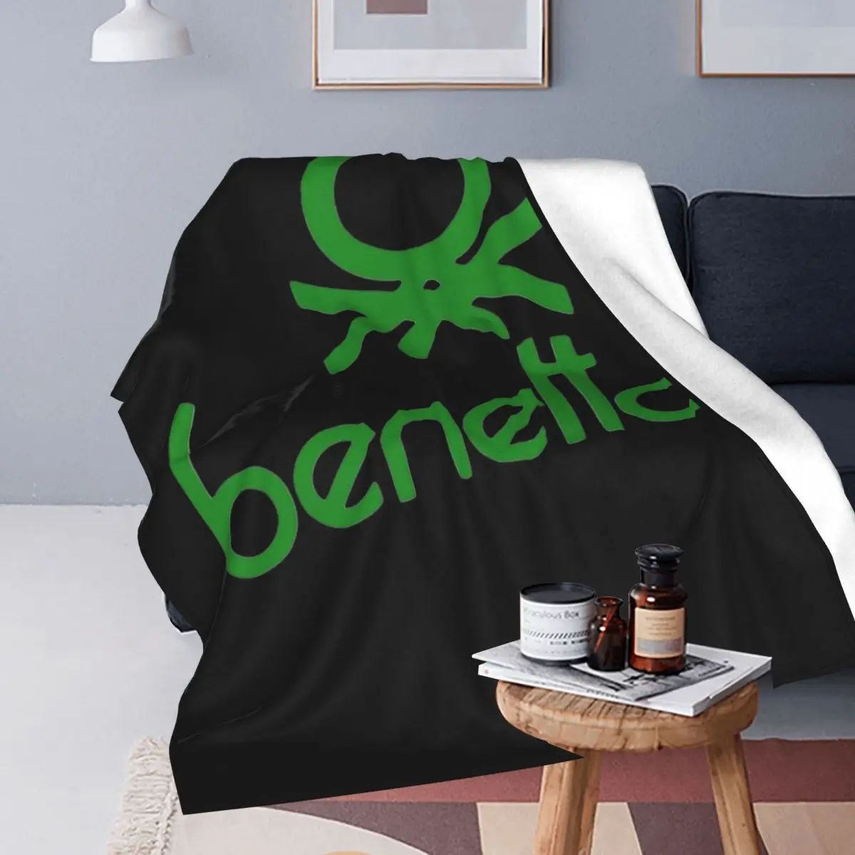 United Colors Of Benetton одеяла фланелевые многофункциональное одеяло диван для офиса