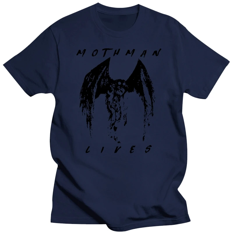 Рубашка MOTHMAN LIVES Криптозология Неразравенные таины x файлы НЛО древние