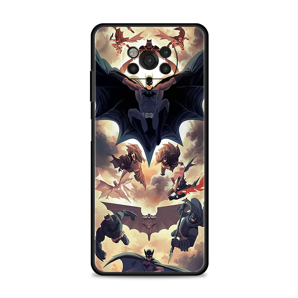 celular coque for xiaomi poco x4 x3 nfc gt m3 m4 f3 5g f1 mi 11 10t lite 9t 12 case phone cover funda the batman adventure free global shipping