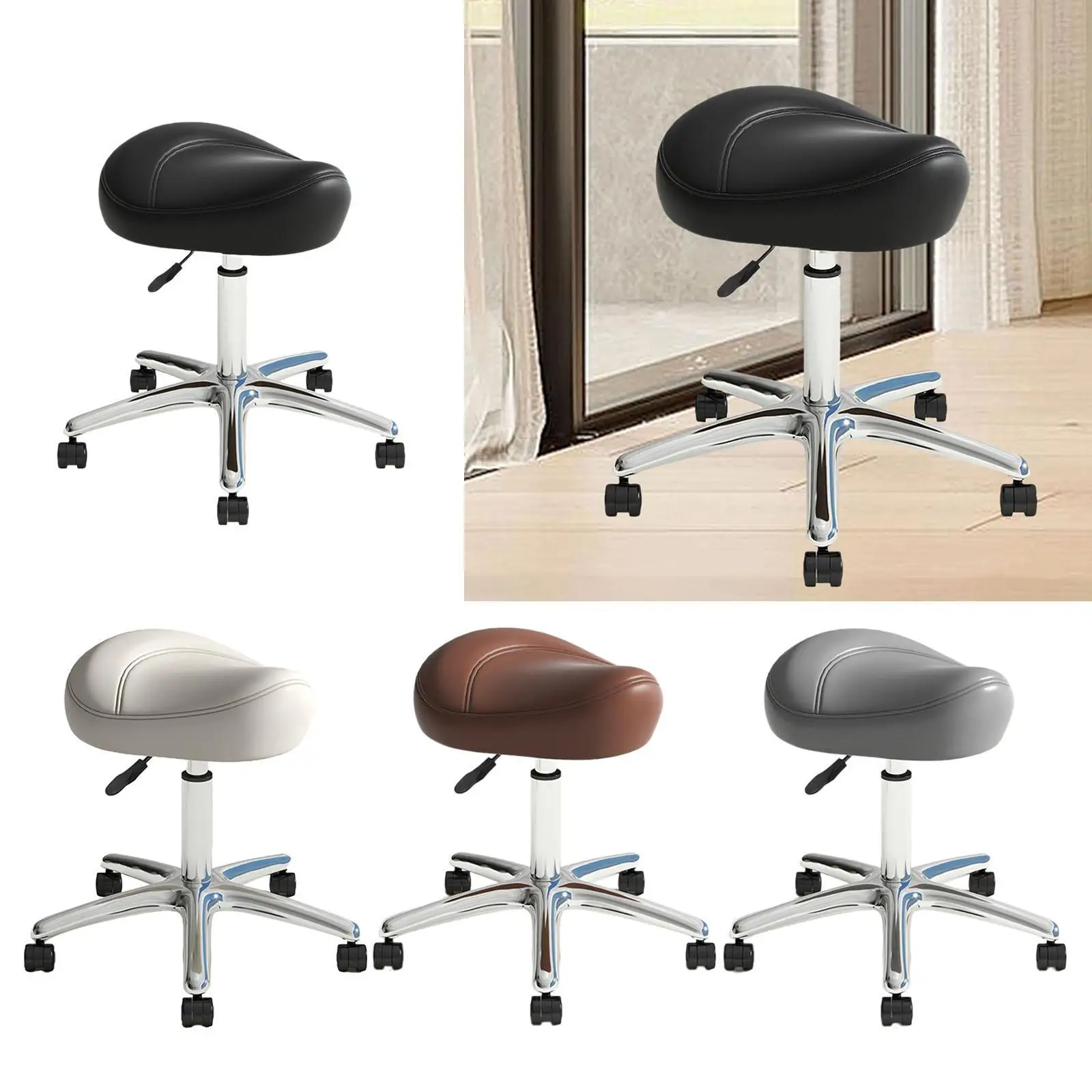 Табурет-седло барный стул для черчения табурет с подъемником поворотный спа