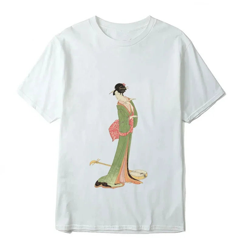 Футболка укиё-э Yoshitomo Nara Ukiyo-e в стиле ретро модная повседневная крутая
