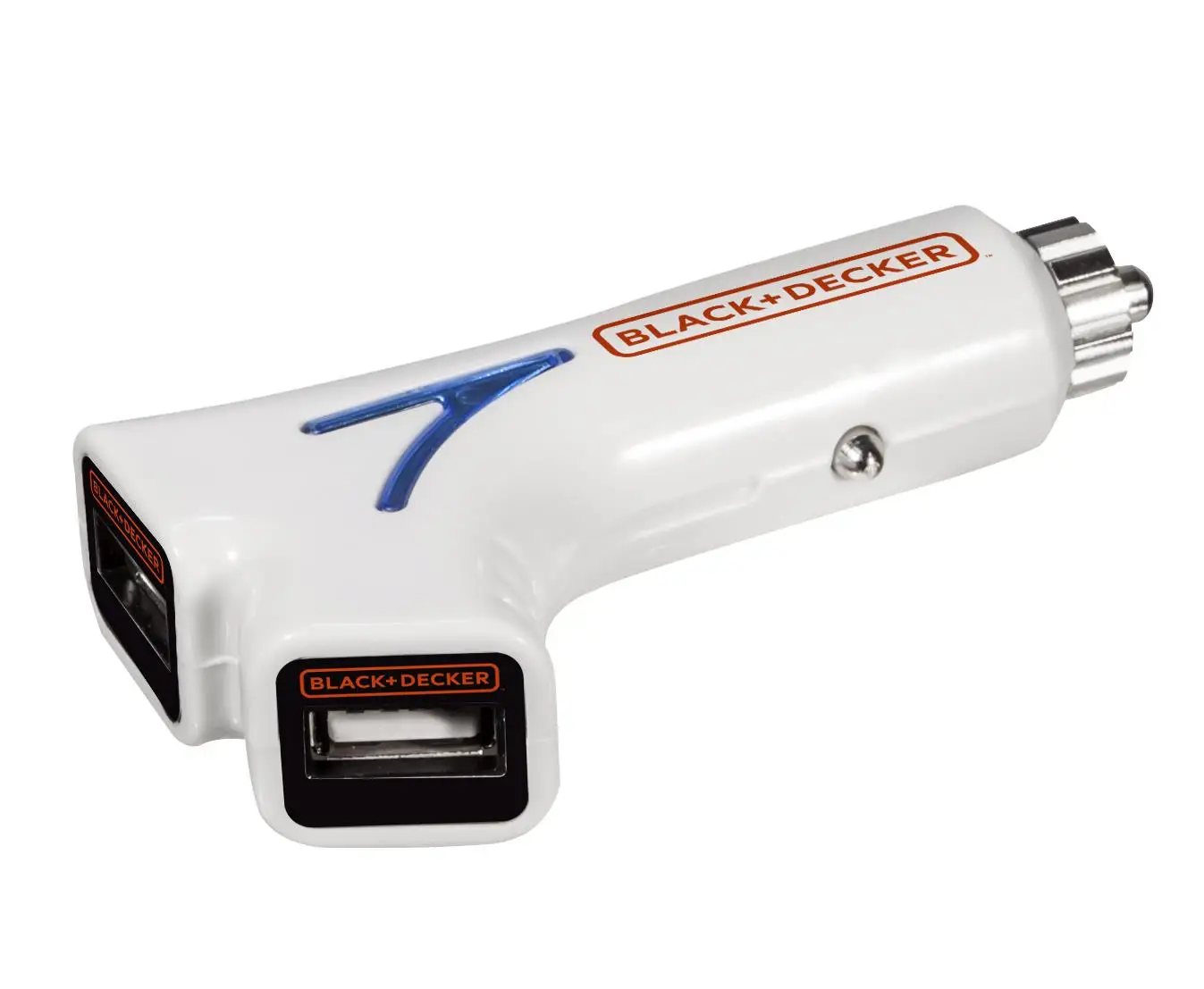 

Black Decker PIUSB2BE 3.1 Amps Dual Output USB Car Charger